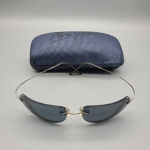 Maui Jim MJ-502-02 Titanium Rimless Sunglasses Gunmetal Gray FRAME ONLY